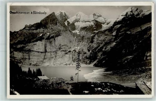 Oeschinensee - Blüemlisalp