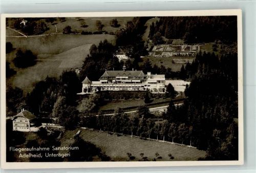 6314 Unterägeri - Fliegeraufnahme Sanatorium Adelheid