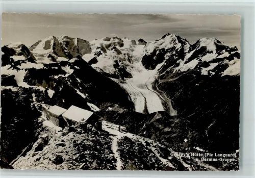 Bernina - Georgy-Hütte Piz Languard Hüttenstempel