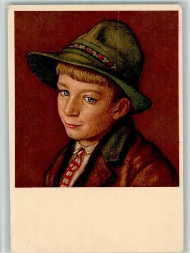 Francois de Ribaupierre - Kinderporträt , gute Erhaltung Pro Juventute Schweiz 1932 Künstlerkarte