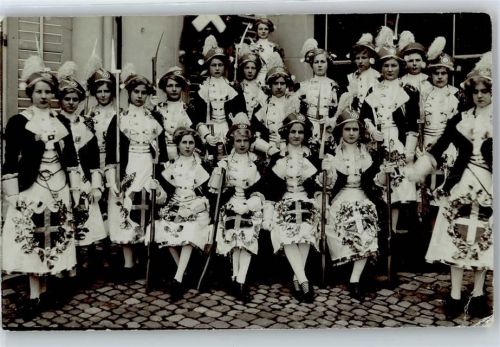 6313 Menzingen - Carneval , Foto-Karte