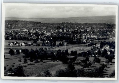 5610 Wohlen AG - Kirche, Ortsansicht