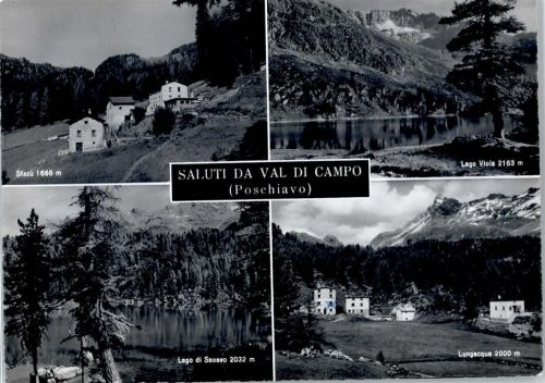 7742 Poschiavo - Sfazu, Lago Viola, Lago di Saossa