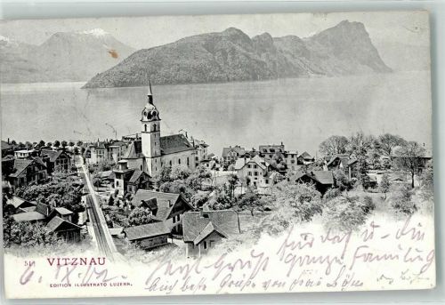 6354 Vitznau 1902 - Kirche