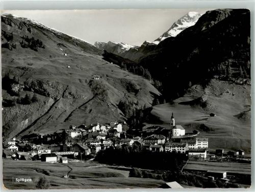 7435 Splügen Foto AK