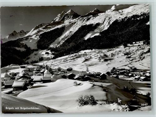 7165 Breil-Brigels - Brigelserhörner Winter