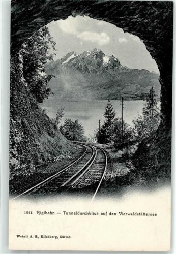 6440 Vierwaldstättersee - Rigibahn Tunneldurchblick