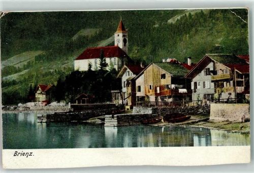 3855 Brienz BE 1907 Gebrauchsspuren Kirche
