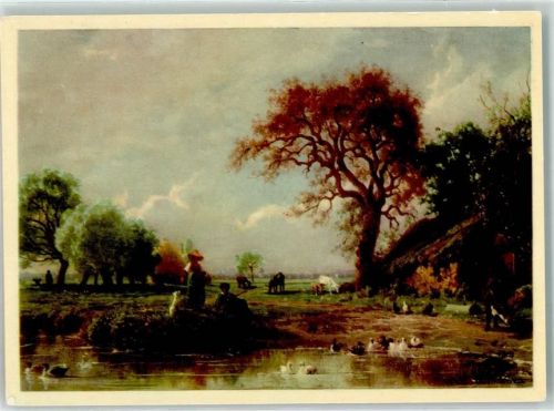 Aarau Viehweide sign. Karl Giradet Ort lt. Verlag Pro Juventute Schweiz Künstlerkarte