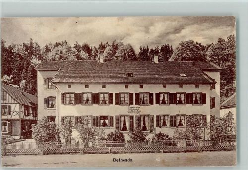 8487 Rämismühle Gebrauchsspuren Bethesda Ort durch Stempel