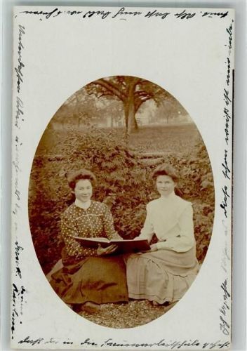 9403 Goldach 1907 Foto AK Gruppenfoto Frau Mode Ort lt. Stempel