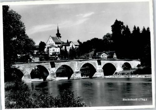 9220 Bischofszell - Teilansicht, Brückenpartie