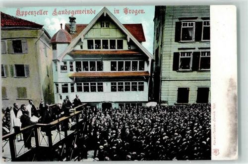 9043 Trogen 1910 - Appenzeller Landsgemeinde