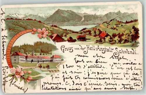 3625 Heiligenschwendi 1900 Gebrauchsspuren Kurhaus