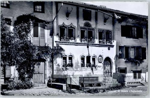 1663 Gruyères 1962 - Museum
