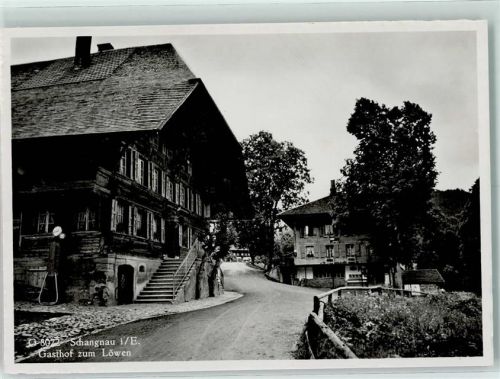 6197 Schangnau Gebrauchsspuren Gasthof zum Löwen