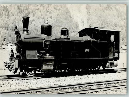 Brünig-Tenderlokomotive für Adhäsionsbetrieb G 3/4 201-208