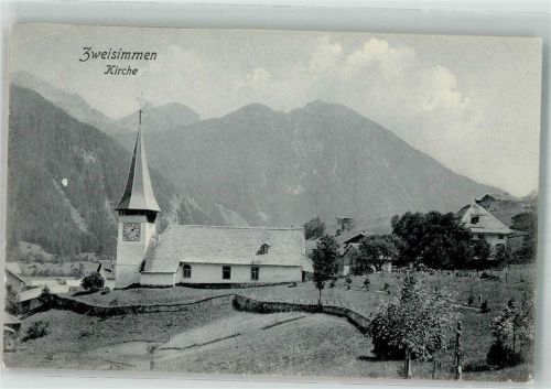 3770 Zweisimmen Gebrauchsspuren Kirche