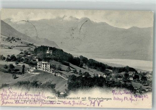 6073 Flüeli-Ranft 1902 Gebrauchsspuren