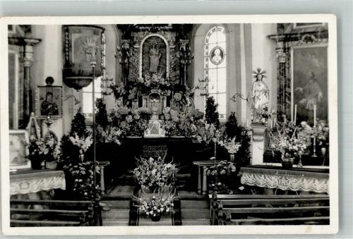 6383 Wiesenberg 1942 Foto AK Kirche St, Maria