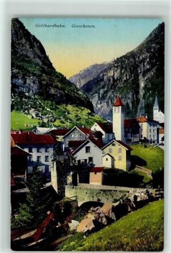 6487 Göschenen - Gotthardbahn Dorfpartie