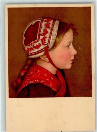 Künstlerkarte Francois de Ribaupierre Pro Juventute Schweiz 1931