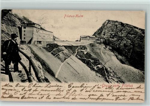 6010 Pilatus Kulm 1914 - Gruss vom Pilatus