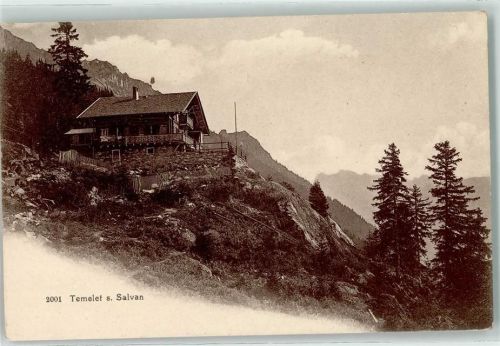 1922 Salvan - Temelet