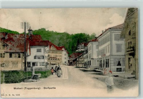 9630 Wattwil 1907 Gebrauchsspuren