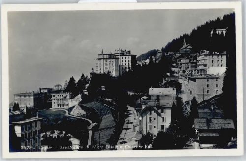 1854 Leysin - Sanatorium du Mont Blanc