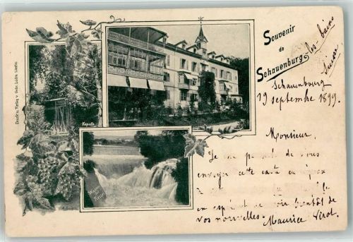 4410 Liestal 1899 - Hotel Schauenburg Kessel Fall