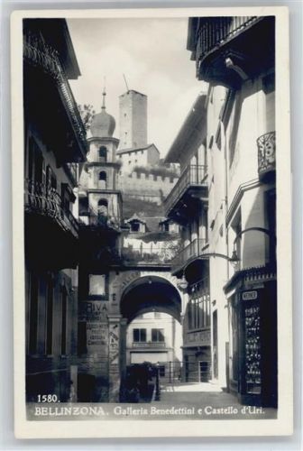 6500 Bellinzona Monti di Ravecchia - Galleria Benedettini, Castello Uri AKU2