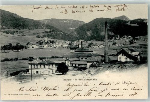2105 Travers 1902 - Mines d`Asphalte