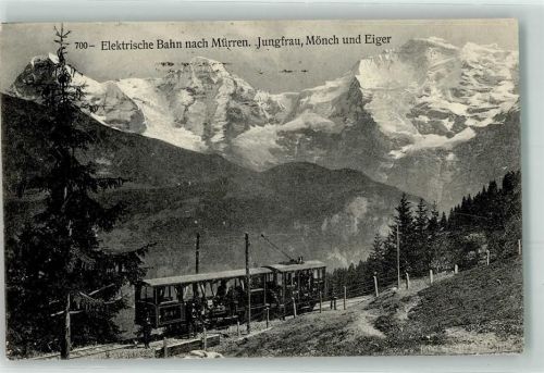 3825 Mürren 1911 - Mürrenbahn