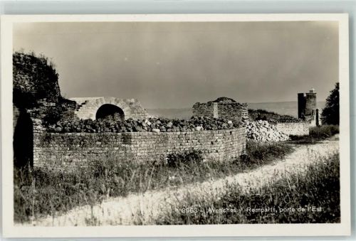 1580 Avenches - Remparts porte de l'Est