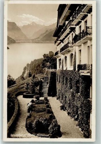 6377 Seelisberg Foto AK Hotel Bellevue