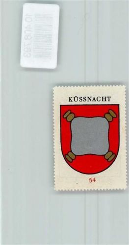6403 Küssnacht am Rigi - Vignette Wappen Kaffee Hag ca 1920-1940