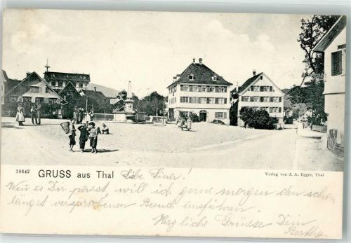 9425 Thal 1907 - Brunnen