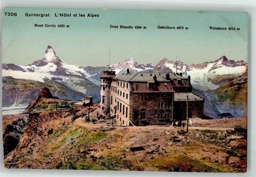Gornergrat - Hotel des Alpes Matterhorn