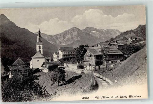 1873 Val-d'Illiez - Dents Blaches Kirche