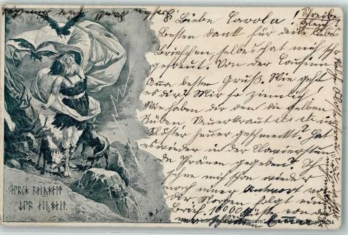 1898 Künstlerkarte Der Rütli Schwur AK