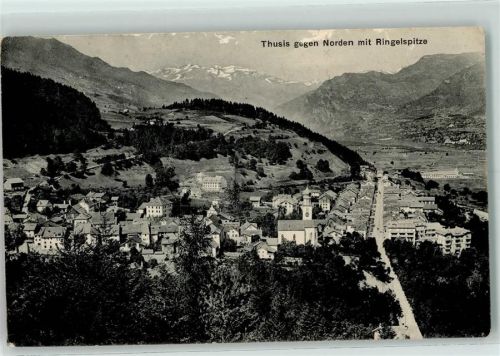 7430 Thusis Gebrauchsspuren gegen Norden mit Ringelspitze