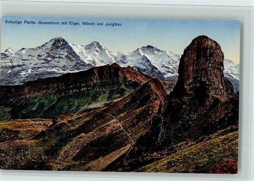 Schynige Platte - Gummihorn Eiger Mönch Jungfrau