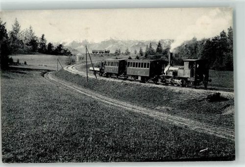 Uetlibergbahn Gr. Kurve u. Berneralpen