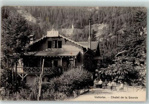 1337 Vallorbe 1909 - Chalet de la Source