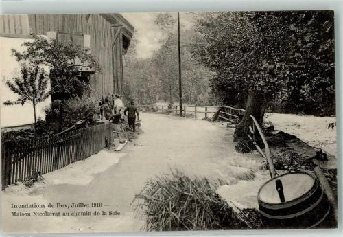 1880 Bex 1910 - Maison Nicollerat au Chemin de la Scie