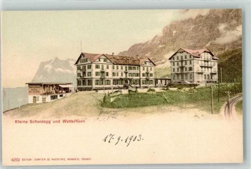 3823 Kleine Scheidegg - Wetterhorn