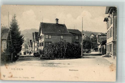 9410 Heiden Gebrauchsspuren Gasthaus Neubad Badstrasse
