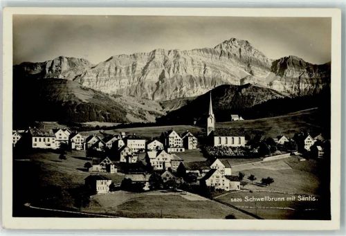 9103 Schwellbrunn - Säntis