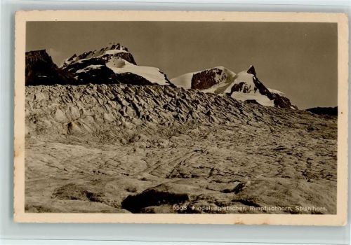 Findelen VS 1921 - Findelengletscher Rimpfischhorn Strahlhorn